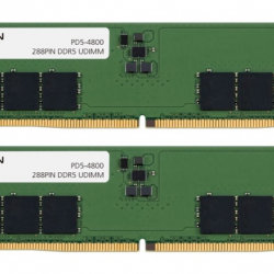 商品画像:32GB(16GB 2枚組)DDR5-4800 288PIN UDIMM PD5-4800-16GX2