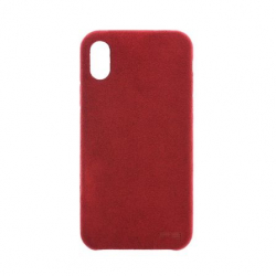 商品画像:Ultrasuede Air jacket for iPhone X(Red) PGK-83