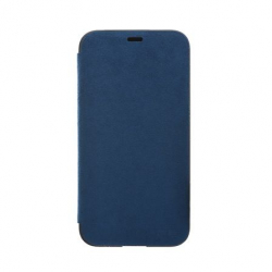 商品画像:Ultrasuede Flip case for iPhone X(Blue) PGK-91