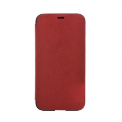 商品画像:Ultrasuede Flip case for iPhone X(Red) PGK-93