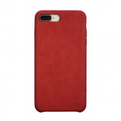 商品画像:Ultrasuede Air jacket for iPhone 8Plus(Red) PBK-83