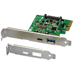 商品画像:USB3.1 PCI Expressボード (Type-A/Type-C) REX-PEU31-AC
