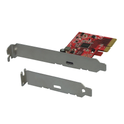 商品画像:USB3.2 Gen2x2 PCI Expressボード(Type-Cx1) RS-PEU32-C1