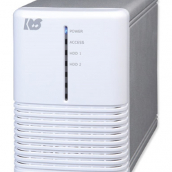 商品画像:USB3.0 RAIDケース (HDD2台用)ホワイトシルバー RS-EC32-U3RWSZ