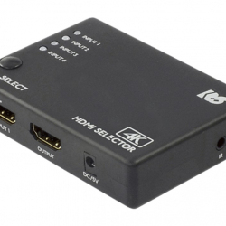 商品画像:4K60Hz対応 4入力1出力 HDMI切替器 RS-HDSW41-4KZ