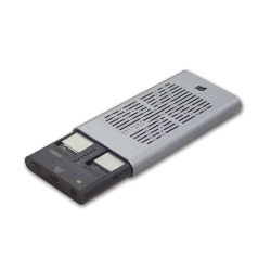 商品画像:USB3.2 Gen2x2 M.2 SSDケース(クローン機能搭載・NVMe 2台用) RS-ECM2-U32C