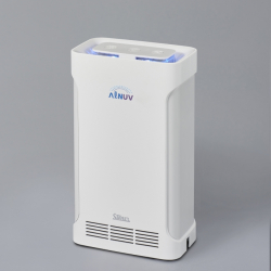 商品画像:<AlNUV>空気除菌脱臭機 AlNUV_AirP(134x85x230mm/ホワイト) UVST-2W
