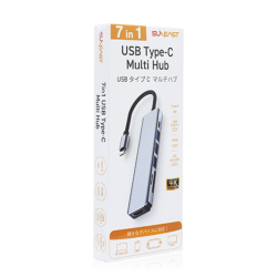 商品画像:USB Type-C Multi Hub SE-HUBC71A2