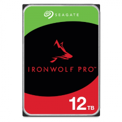 商品画像:IronWolf Pro HDD(Helium)3.5inch SATA 6Gb/s 12TB 7200RPM 256MB 512E ST12000NT001