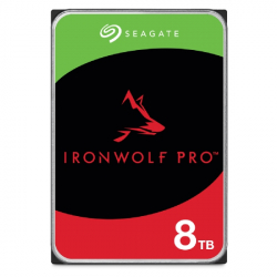 商品画像:IronWolf Pro HDD 3.5inch SATA 6Gb/s 8TB 7200RPM 256MB 512E ST8000NT001