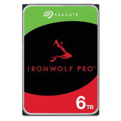 商品画像:IronWolf Pro HDD 3.5inch SATA 6Gb/s 6TB 7200RPM 256MB 512E ST6000NT001