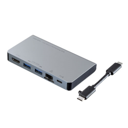 商品画像:USB Type-C ドッキングハブ USB-3TCH15S