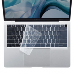 商品画像:MacBook Air 13.3インチ Retinaディスプレイ用シリコンキーボードカバー(クリア) FA-SMACBA13R