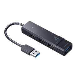 商品画像:USB3.1 Gen1+USB2.0コンボハブ ブラック USB-3H421BK