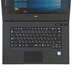 商品画像:NEC VersaPro/Pro J 6/5世代 VD/VX/VL/VA(テンキーなし)用シリコンキーボードカバー FA-SNXV51