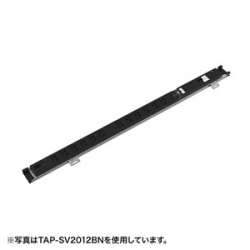 商品画像:19インチサーバーラック用コンセント(15A)3P・12個口 TAP-SV1512BN