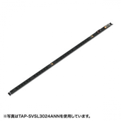 商品画像:<別途送料>19インチサーバーラック用コンセント(30A)電流表示機能付き 3P・18個口 TAP-SVSL3018ANN