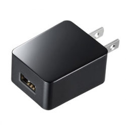 商品画像:USB充電器(1A・広温度範囲対応タイプ) ACA-IP69BK