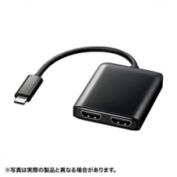 商品画像:USB TypeC MSTハブ(DisplayPort Altモード) AD-ALCMST2HD
