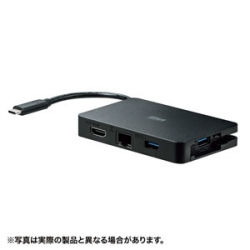 商品画像:USB Type C-マルチ変換アダプタ(4K60Hz) AD-ALCMH60L