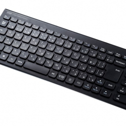 商品画像:マウス付きワイヤレスキーボード SKB-WL31SETBK