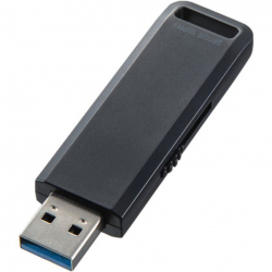 商品画像:USB3.2 Gen1 メモリ 16GB(ブラック) UFD-3SL16GBK