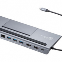商品画像:USB Type-Cドッキングステーション(HDMI/VGA対応) USB-CVDK8