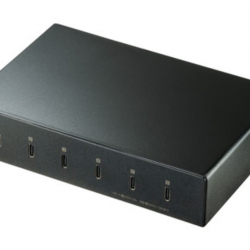商品画像:USB Type-C充電器(6ポート・合計18A・高耐久タイプ) ACA-IP81