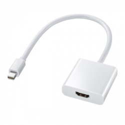 商品画像:Mini DisplayPort-HDMI変換アダプタ AD-MDPHD04