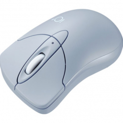 商品画像:静音BluetoothブルーLEDマウス イオプラス(スカイブルー) MA-IPBBS303BL