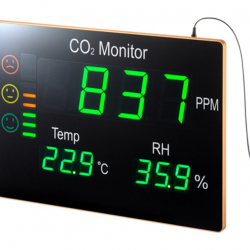 商品画像:CO2二酸化炭素パネルモニター CHE-C2