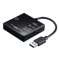 商品画像:USB3.1 マルチカードリーダー ADR-3ML39BKN