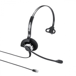 商品画像:電話用ヘッドセット(片耳タイプ) MM-HSRJ03
