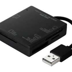 商品画像:USB2.0 カードリーダー ADR-ML15BKN
