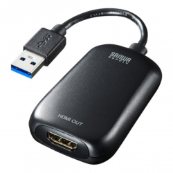 商品画像:USB3.2-HDMIディスプレイアダプタ(1080P対応) USB-CVU3HD1N