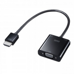 商品画像:HDMI-VGA変換アダプタ(オーディオ出力付き) AD-HD23VGA