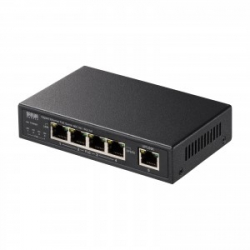 商品画像:ギガビット対応PoEスイッチングハブ(5ポート) LAN-GIGAPOE52