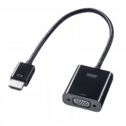 商品画像:HDMI-VGA変換アダプタ AD-HD24VGA