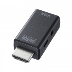 商品画像:HDMI-VGA変換アダプタ(オーディオ出力付き) AD-HD25VGA