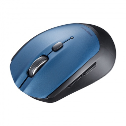 商品画像:BluetoothブルーLEDマウス(5ボタン) MA-BB509BL