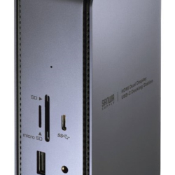 商品画像:USB Type-Cドッキングステーション(HDMIx2画面出力対応) USB-CVDK12