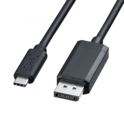 商品画像:TypeC-DisplayPort変換ケーブル 1m KC-ALCDP10K