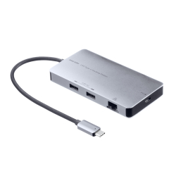 商品画像:USB Type-C ドッキングステーション USB-DKM8S