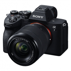 商品画像:<α>SONY デジタル一眼カメラ α7 IV・ズームレンズキット(3300万画素/Eマウント/ブラック) ILCE-7M4K