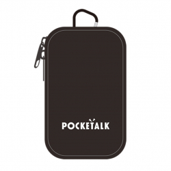 商品画像:POCKETALK (ポケトーク) S Plus 専用ポーチ(ブラック) PTSP-PBK 0000282860