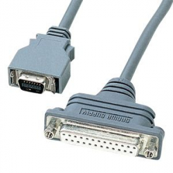 商品画像:RS-232CケーブルNEC PC9821ノート対応(周辺機器変換用0.2m) KRS-HA1502FK