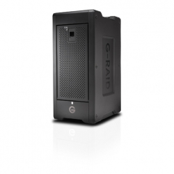 商品画像:G-RAID SHUTTLE 8 48TB ハードウェアRAID 8ベイストレージ Thunderbolt 3/USB-C対応 SDPH48H-048T-SBAAB