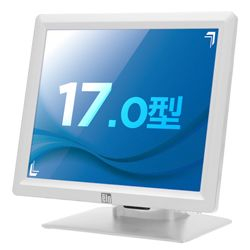 商品画像:17インチ スクエア タッチパネル 液晶ディスプレイ(1280x1024/D-Sub15Pin/アンチグレア/超音波表面弾性波方式/ホワイト) ET1717L-8CWB-1-WH-G