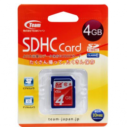 商品画像:SDHCカード 4GB Class10 TG004G0SD28X