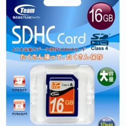 商品画像:SDHCカード 16GB Class4 TG016G0SD24X